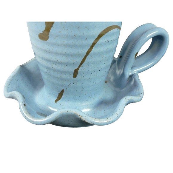 Oil Lamp Country Signed ST Myers w/ Finger Hold - Picture 8 of 12